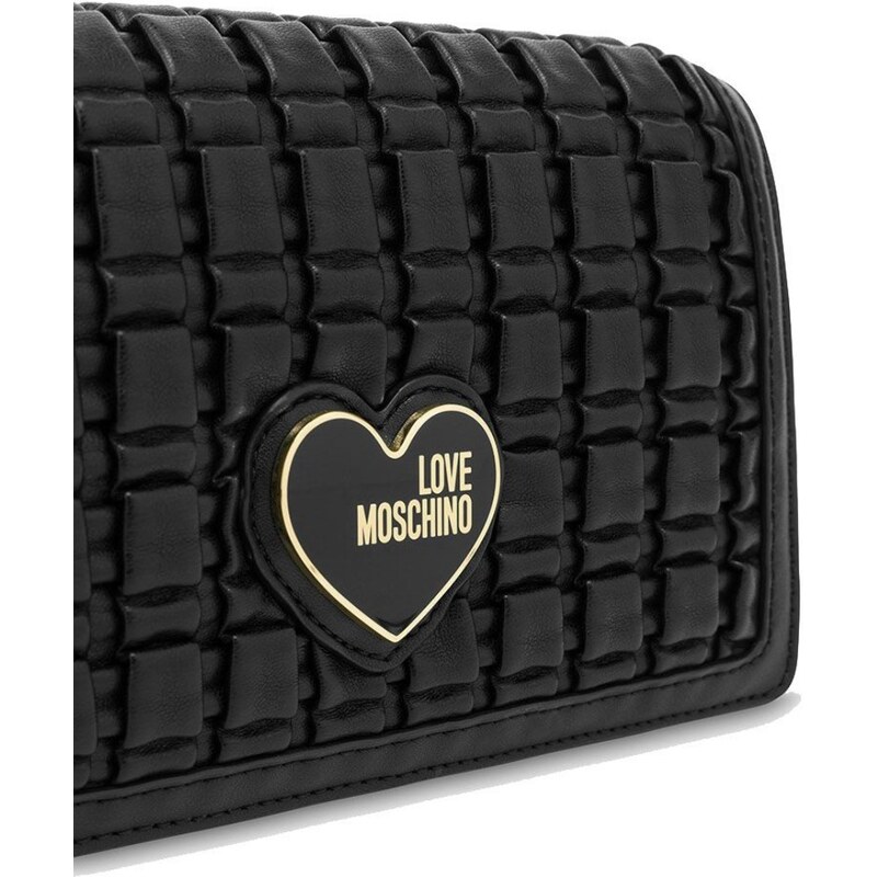 LOVE MOSCHINO Night Black crossbody kabelka