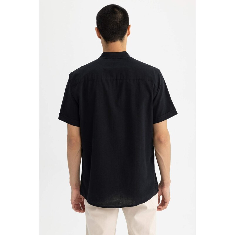 DEFACTO Regular Fit Polo Neck Short Sleeve Shirt