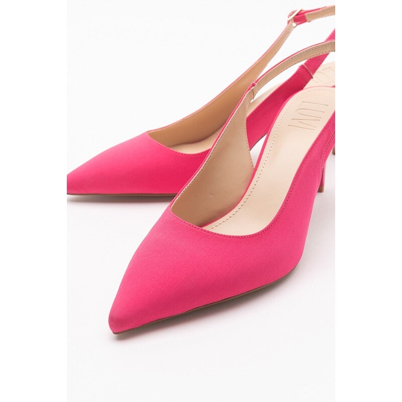 LuviShoes Women's Sleet Fuchsia Heeled Shoes