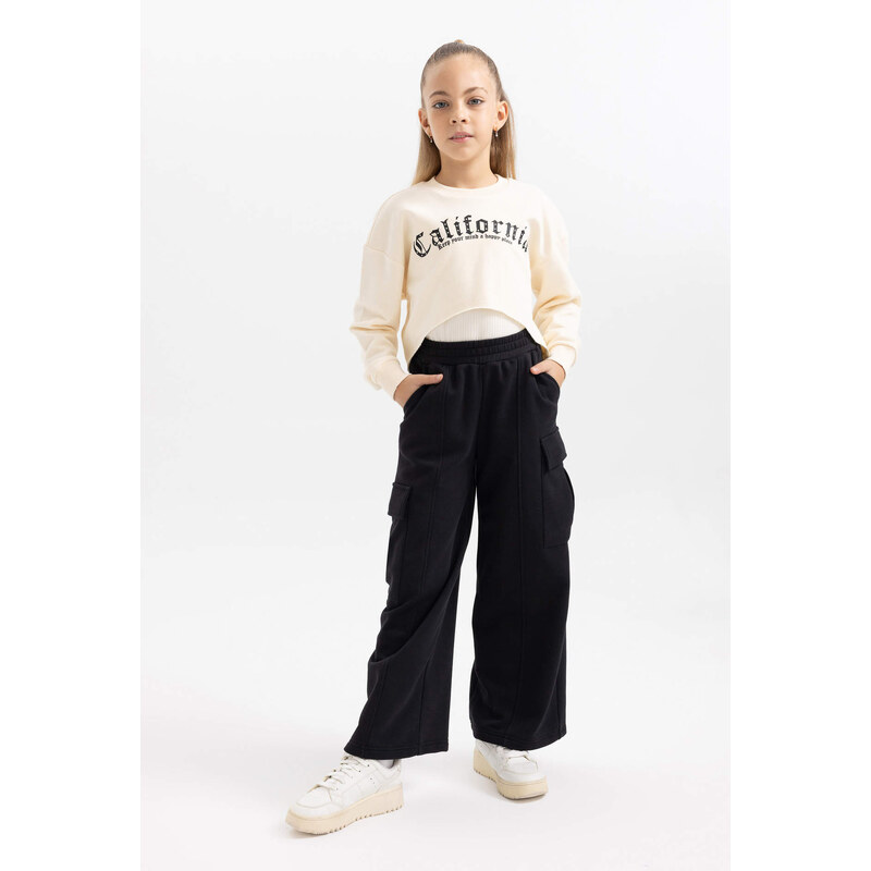 DEFACTO Girl Cargo Fit Sweatpants