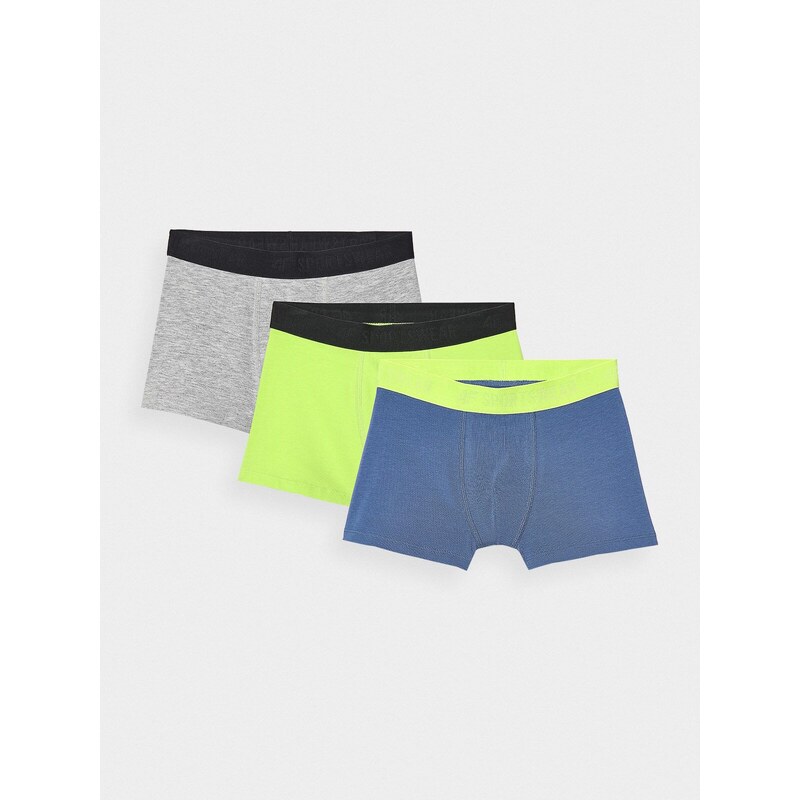 4F Chlapecké spodní prádlo boxerky (3-pack)