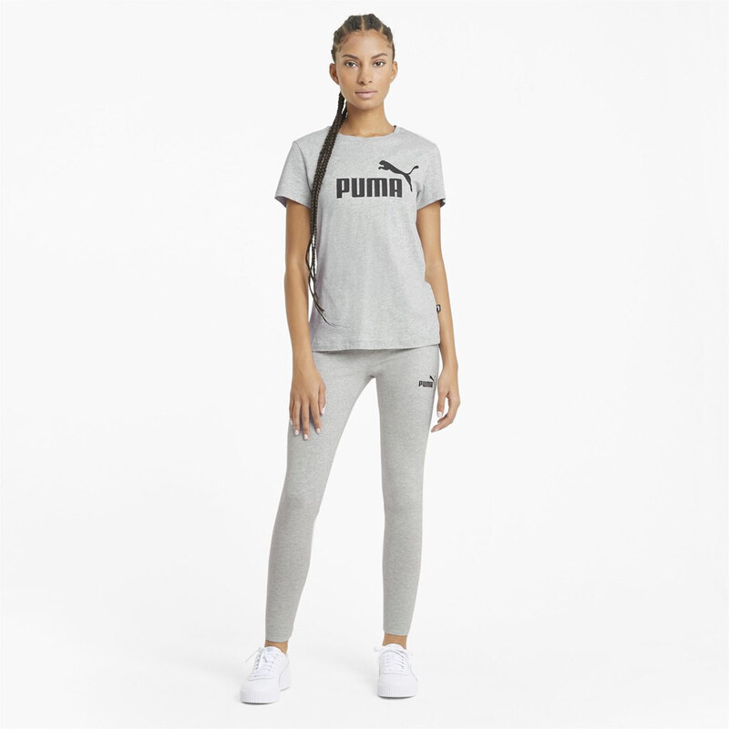 Puma ESS Logo Tee gray