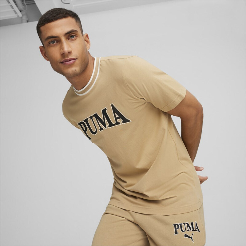 PUMA SQUAD Big Graphic Tee beige