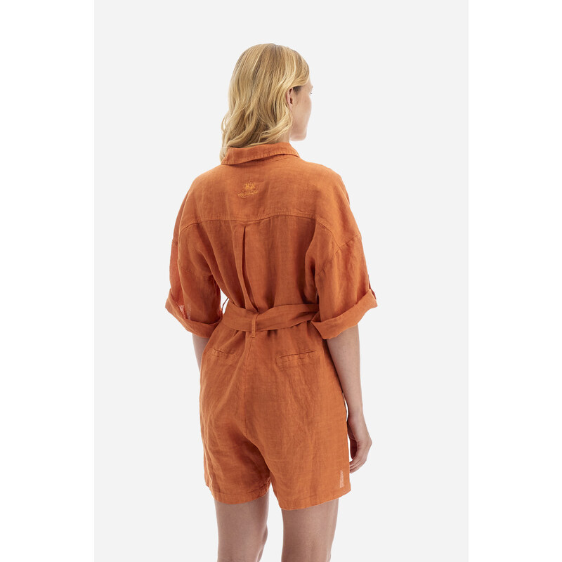 OVERAL LA MARTINA WOMAN DRESS LINEN