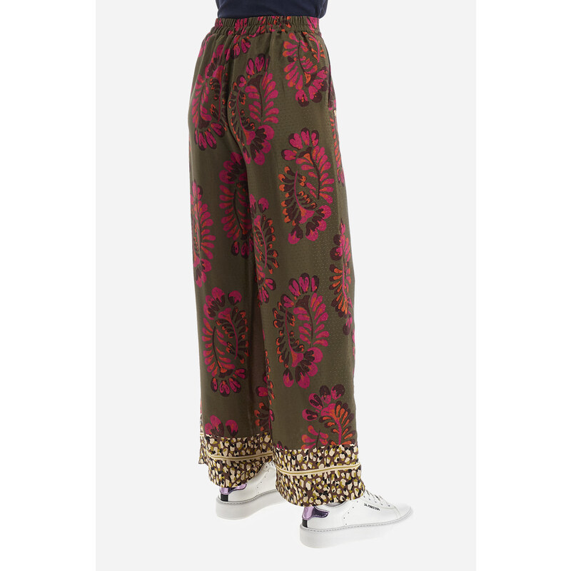 KALHOTY LA MARTINA WOMAN TROUSERS PRINTED DIAMOND