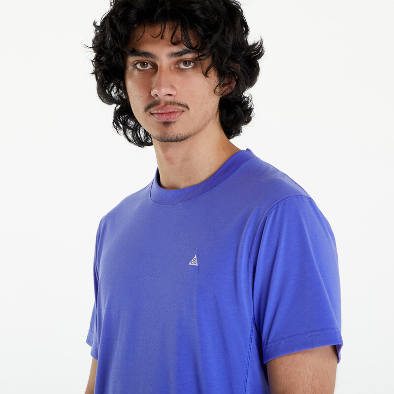 Pánské tričko Nike ACG Dri-FIT ADV "Goat Rocks" Men's Short-Sleeve UV Top Persian Violet/ Summit White