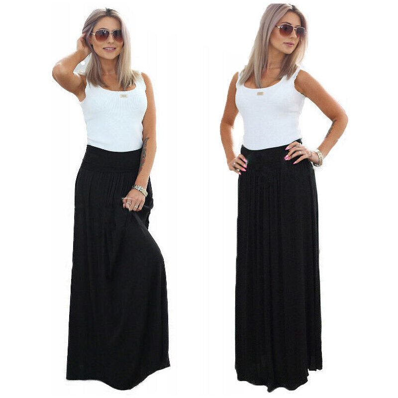 Fashionweek Dlouhá letní sukně ze vzdušného materiálu MAXI MF5/M266 28813464