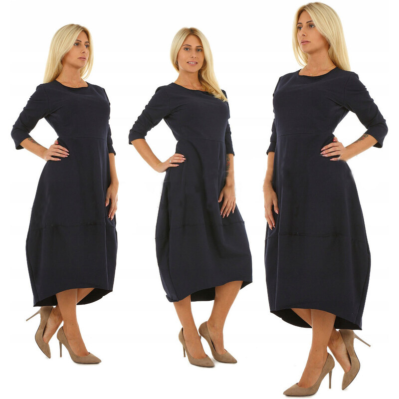 Fashionweek Dámské šaty pohodlné teplákové šaty oversized MF896 39638530
