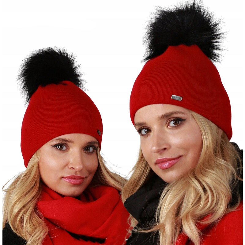 Fashionweek Dámská zimní čepice s bambulí ZIZI15/A13 68558923