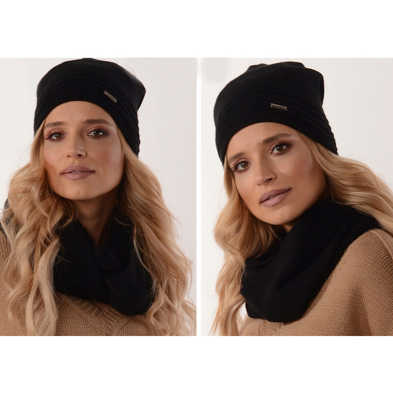 Fashionweek Dámský zimní set čepice + šála flísová podšívka ZIZI32/K1 68559246