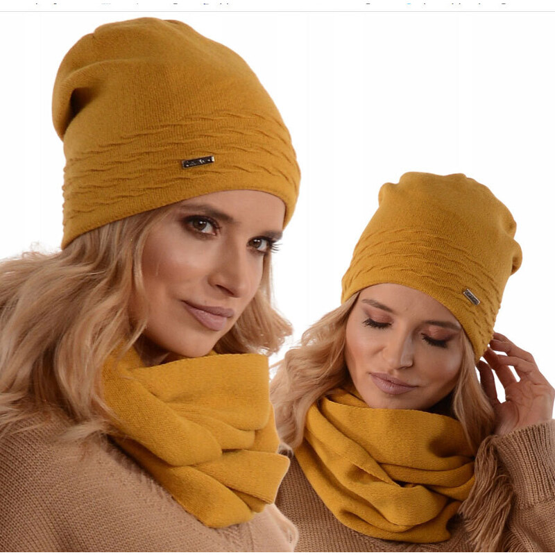 Fashionweek Dámský zimní set čepice + šála flísová podšívka ZIZI32/K1 68559248