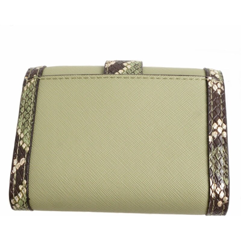 Dámská peněženka Michael Kors Carmen Medium - light sage multi - zelená