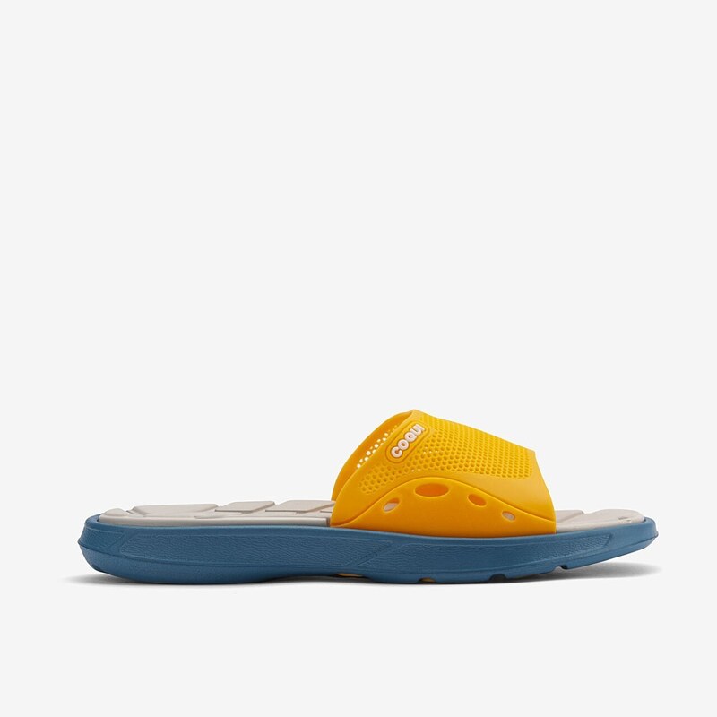 Pánské pantofle COQUI MELKER modrá/oranžová