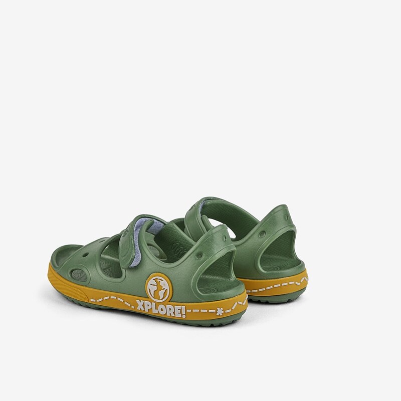 Dětské sandály COQUI YOGI zelená/žlutá