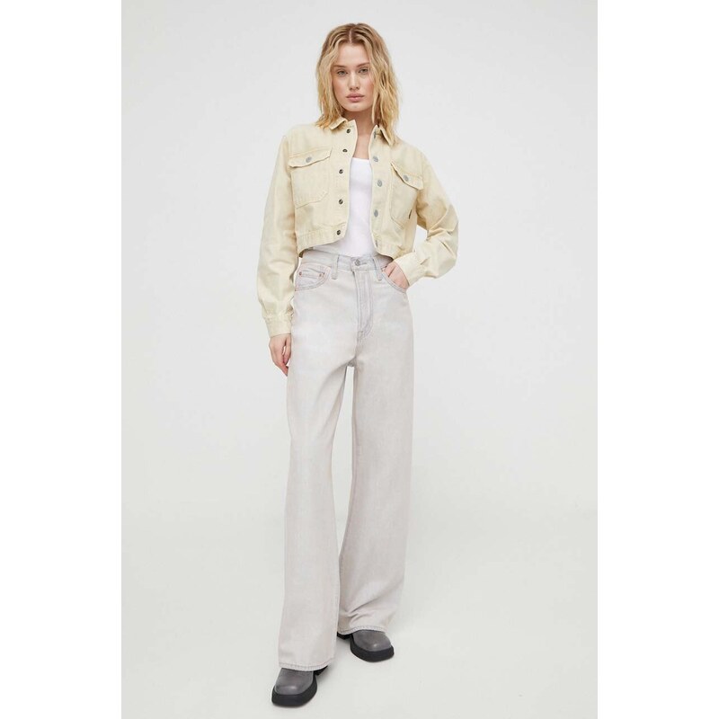 Levi's wide leg džíny dámské RIBCAGE WIDE LEG