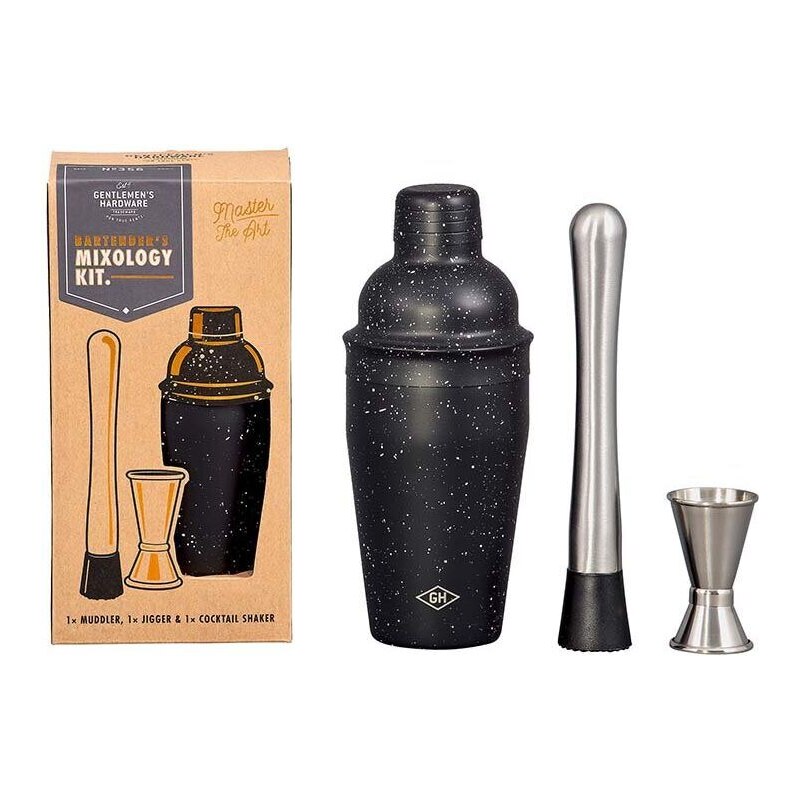 Barmanský set Gentlemen's Hardware Bartender's Mixology Kit 3-pack