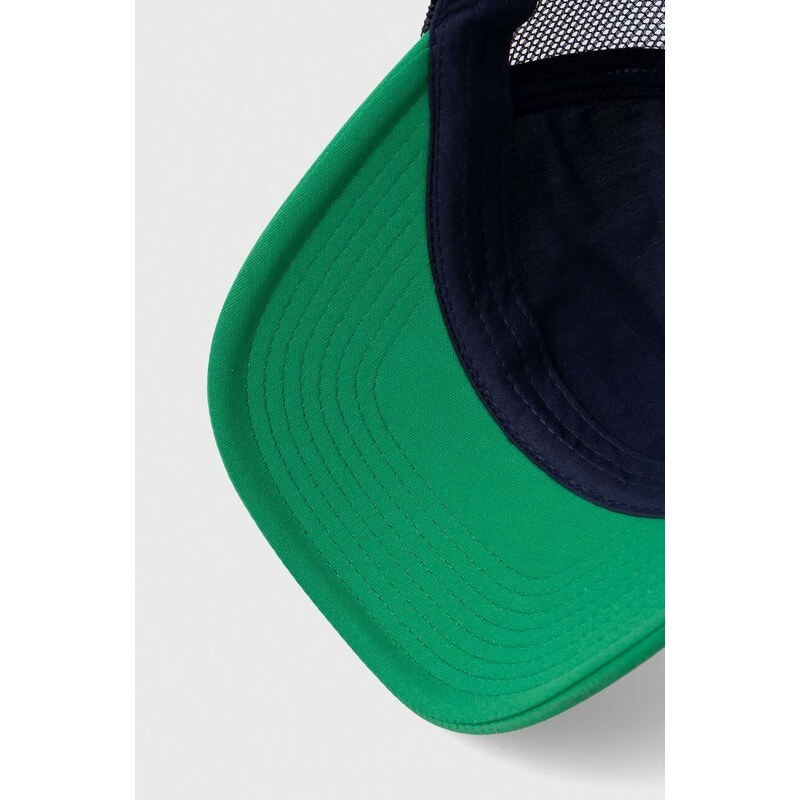 Dětská baseballová čepice Pepe Jeans NIGEL JR zelená barva, s aplikací