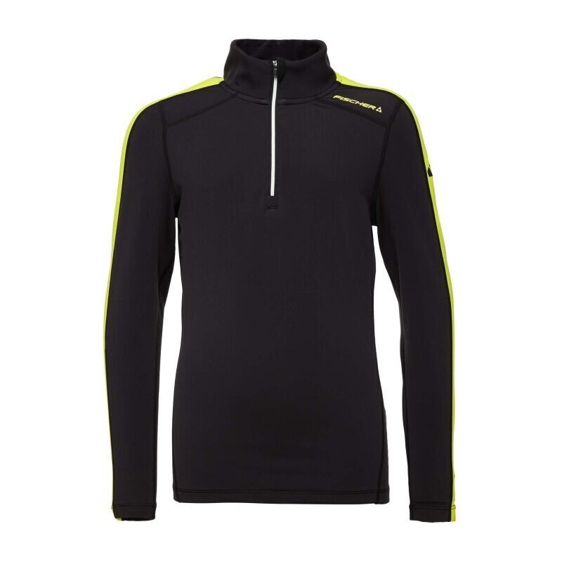 Triko 1/2 zip funkční Fischer Fischer Golm Shirt Velikost: 128 černá 89845323