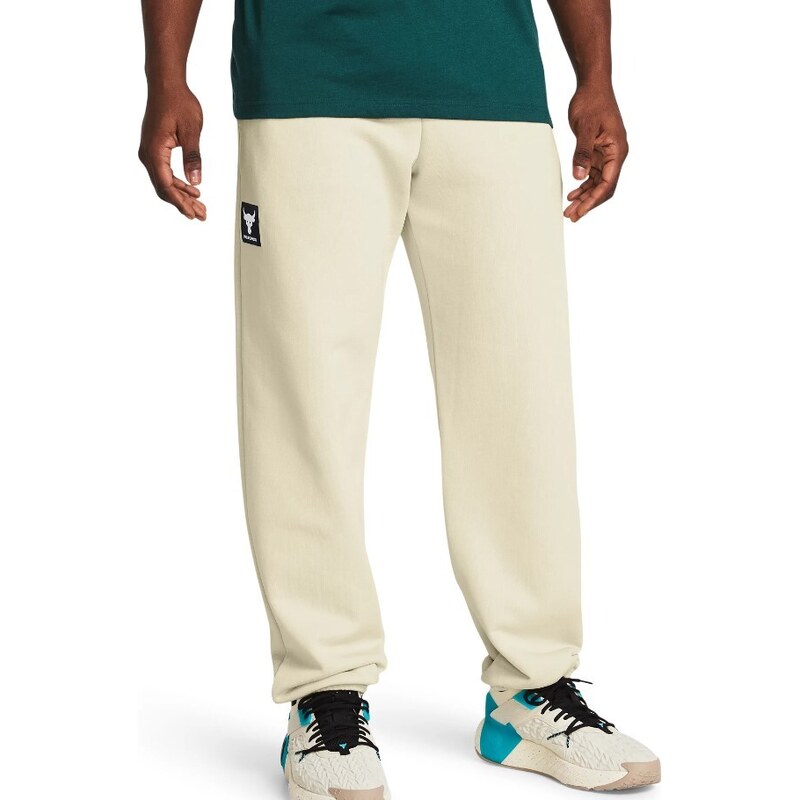 Kalhoty Under Armour Pjt Rock Hwt Terry Jgr-BRN 1380105-273