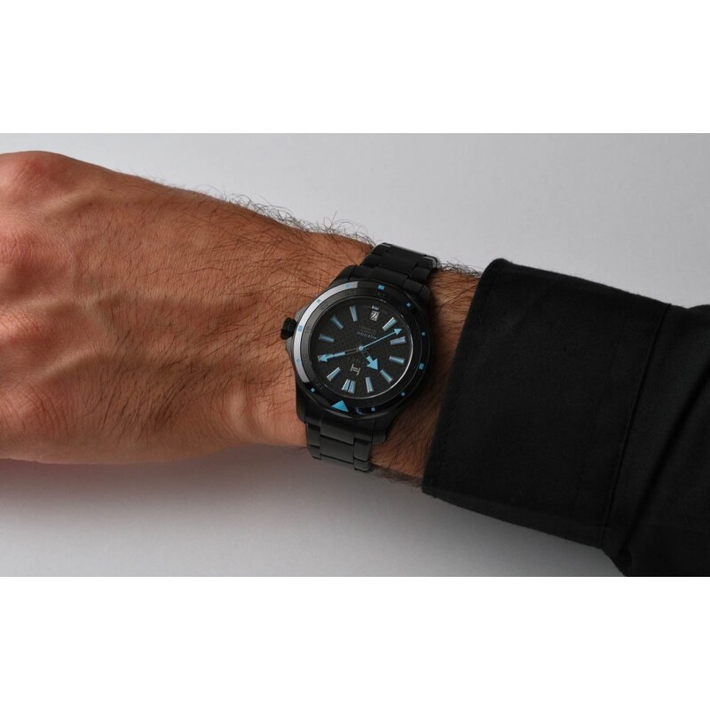 Circula Watches Černé pánské hodinky Fathers s ocelovým páskem Professional Elegance Steel 40MM Automatic