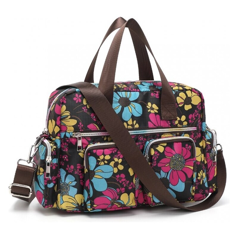 Miss Lulu Kabelka Water-Resistant Flowers Black 89846101