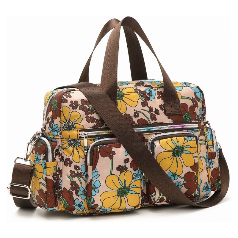 Miss Lulu Kabelka Water-Resistant Flowers Khaki