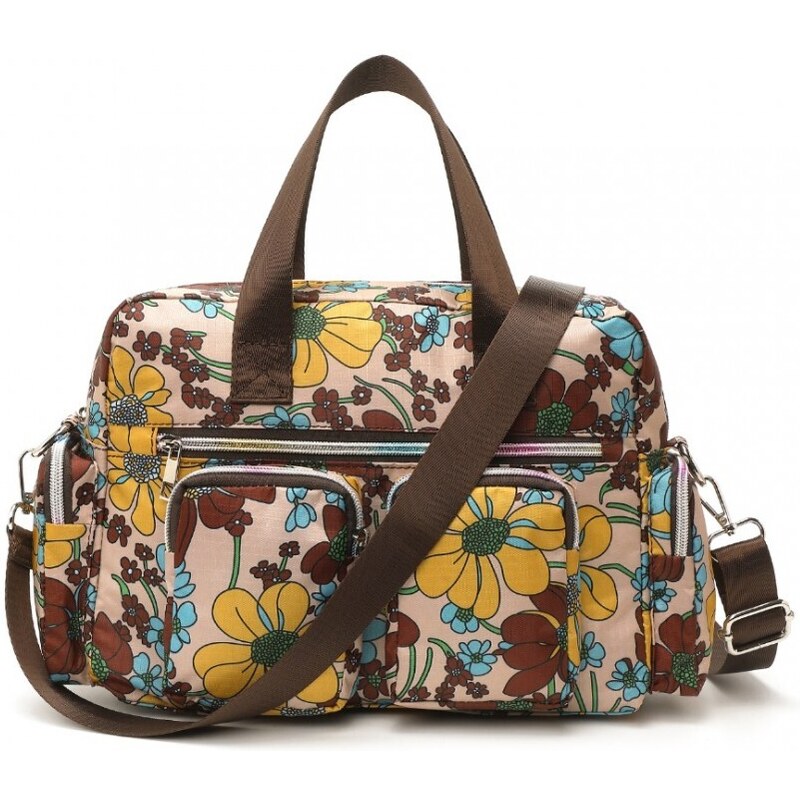 Miss Lulu Kabelka Water-Resistant Flowers Khaki