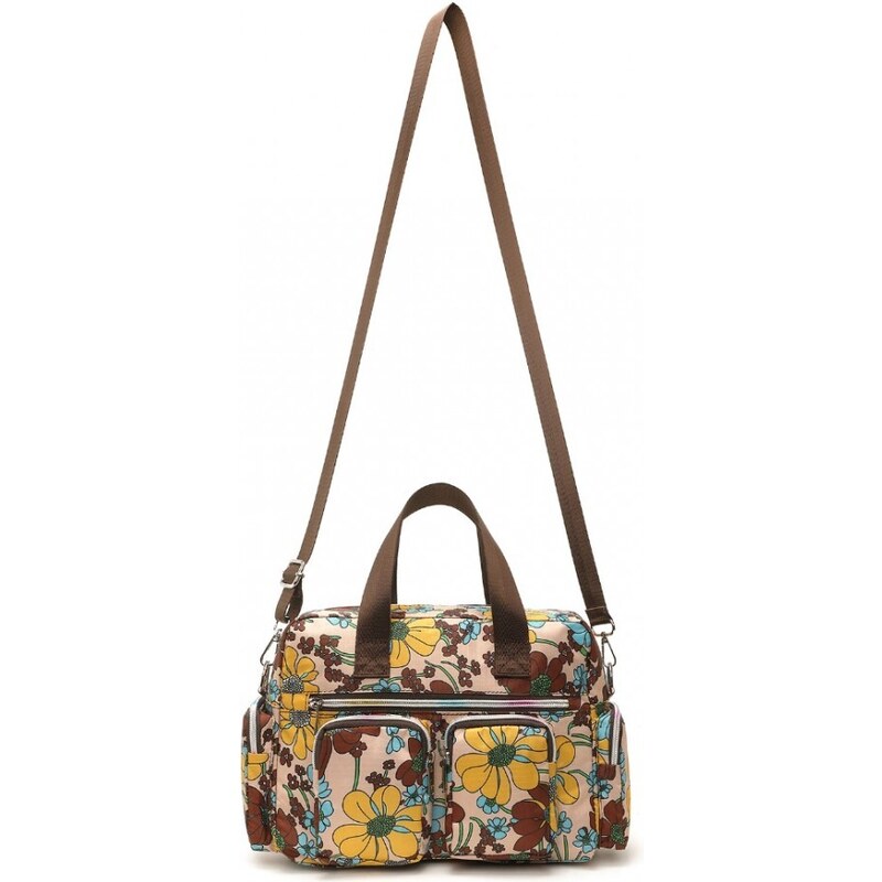 Miss Lulu Kabelka Water-Resistant Flowers Khaki