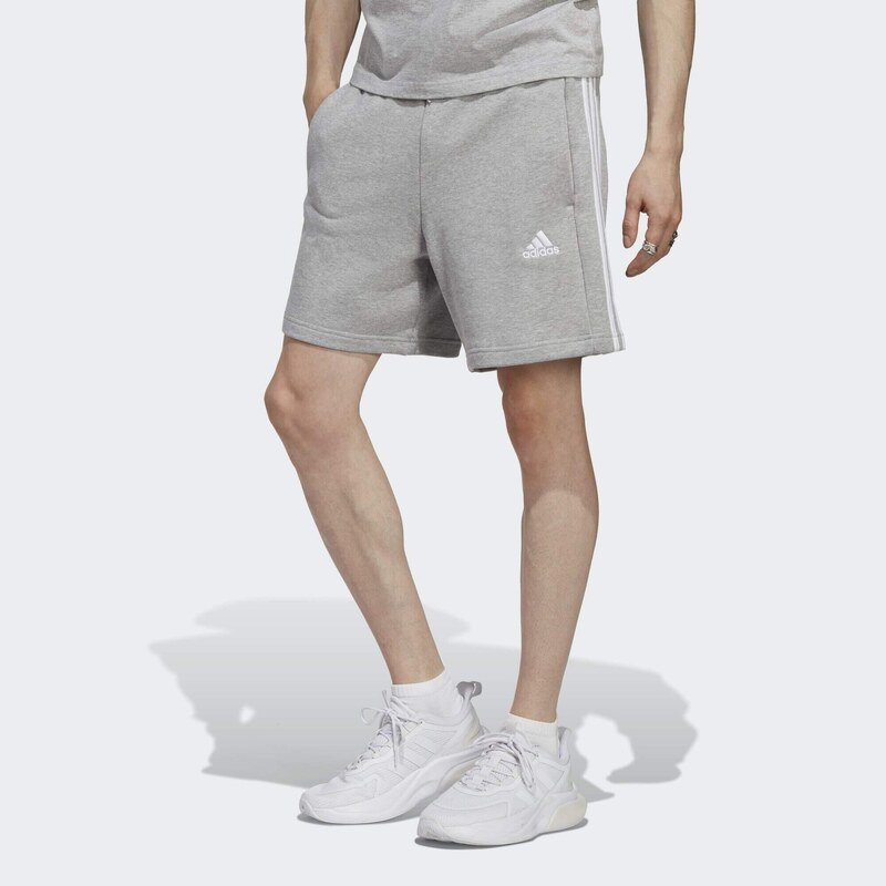 ADIDAS Šortky Essentials French Terry 3-Stripes