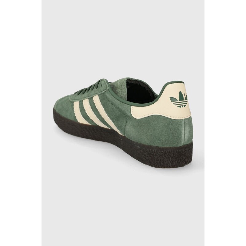 Sneakers boty adidas Originals Gazelle zelená barva, ID3726