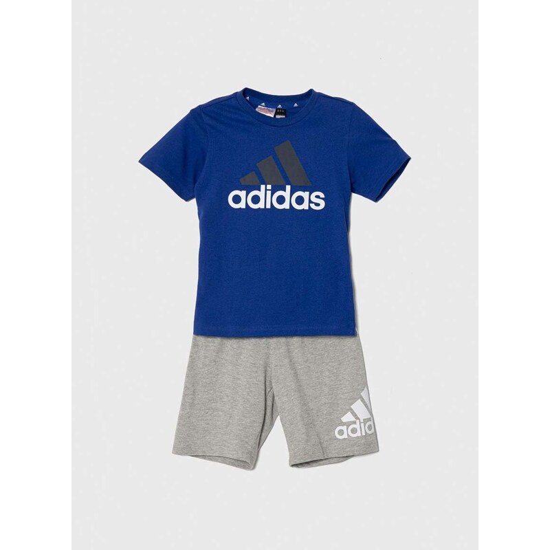 Dětská souprava adidas tmavomodrá barva