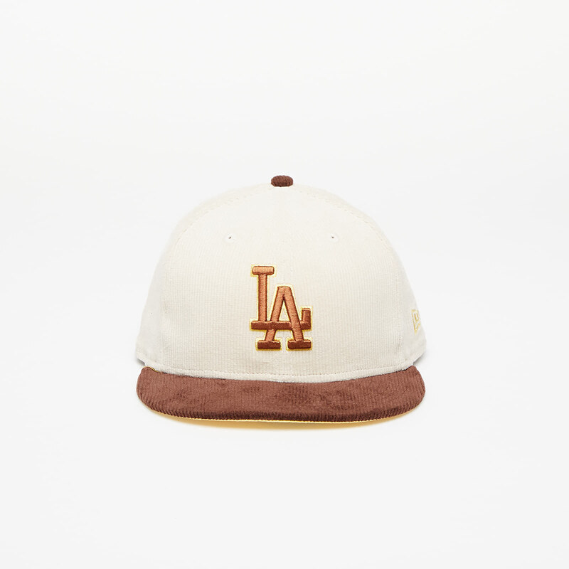 Kšiltovka New Era Los Angeles Dodgers Cord 59FIFTY Fitted Cap Stone/ Ebr