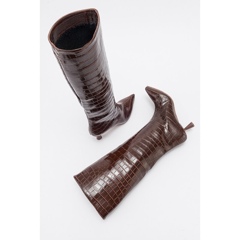 LuviShoes FIDA Taba Printed Women's Boots
