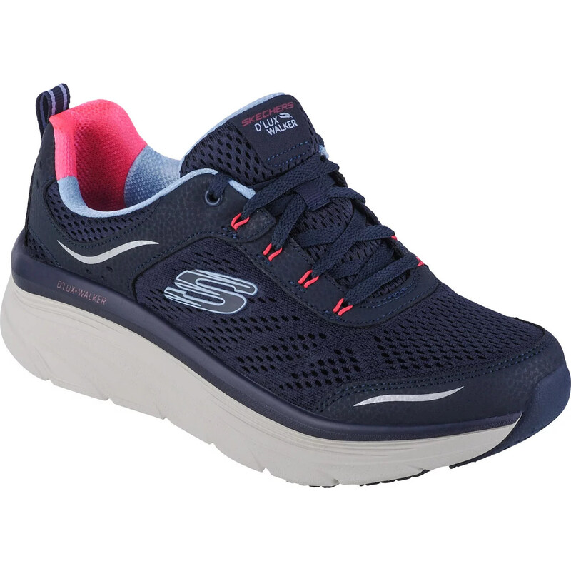 TMAVĚ MODRÉ TENISKY SKECHERS D'LUX WALKER - INFINITE MOTION Tmavě modrá