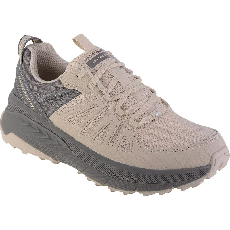 ŠEDO-BÉŽOVÉ TRAILOVÉ TENISKY SKECHERS SWITCH BACK - CASCADES Šedá