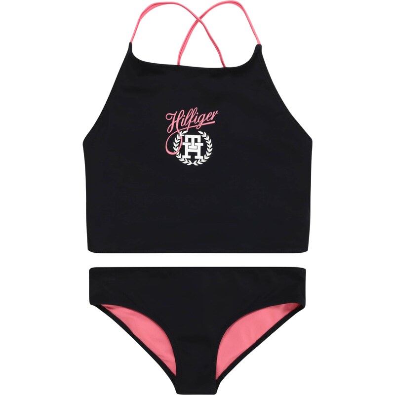 Tommy Hilfiger Underwear Bikiny námořnická modř / starorůžová / bílá