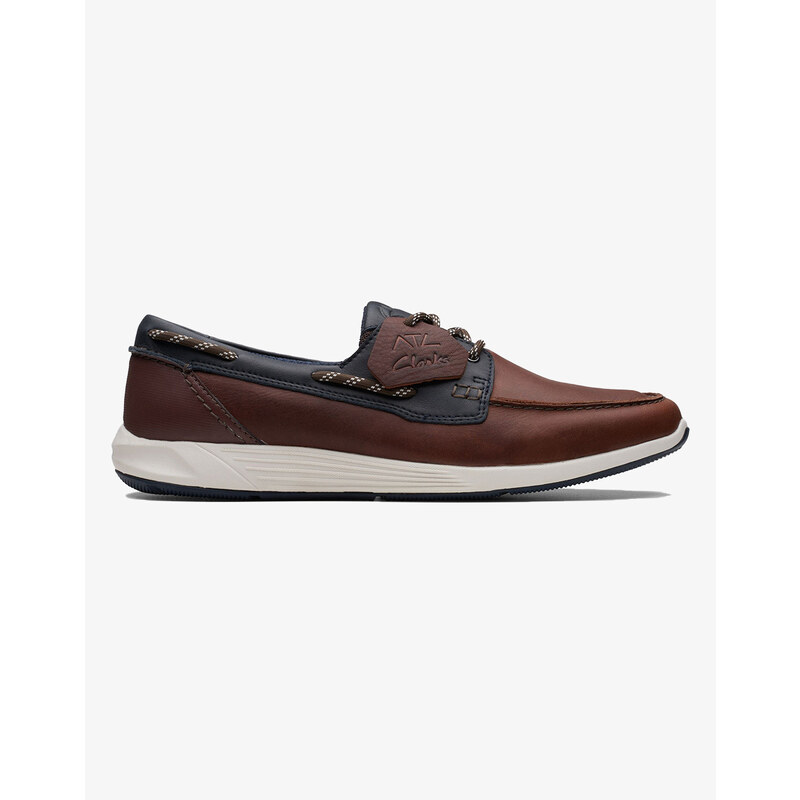 CLARKS ATL Sail Go Navy/Tan