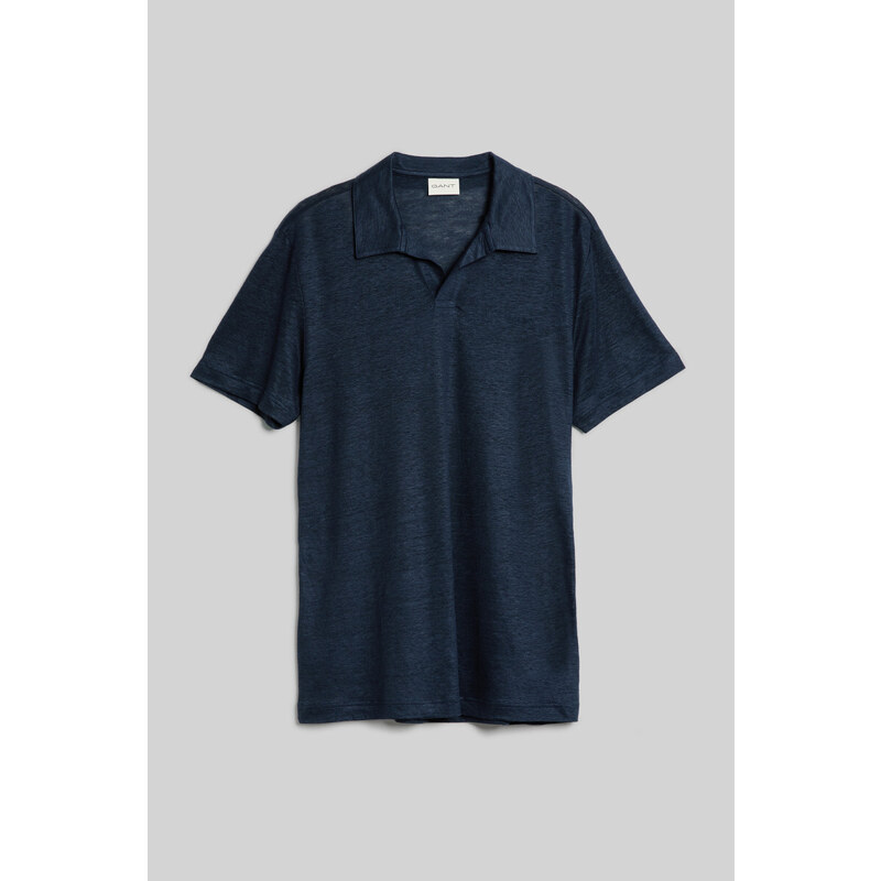 POLOKOŠILE GANT LINEN SS POLO modrá S