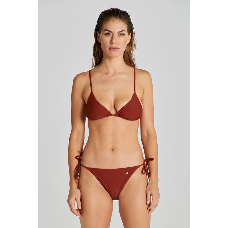 PLAVKY GANT TRIANGLE VRCHNÍ DÍL SYRUP BROWN
