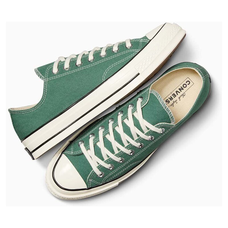 Tenisky Converse Chuck 70 pánské, zelená barva, A06524C