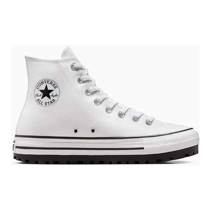 Kecky Converse Chuck Taylor All Star City Trek dámské, bílá barva, A06775C