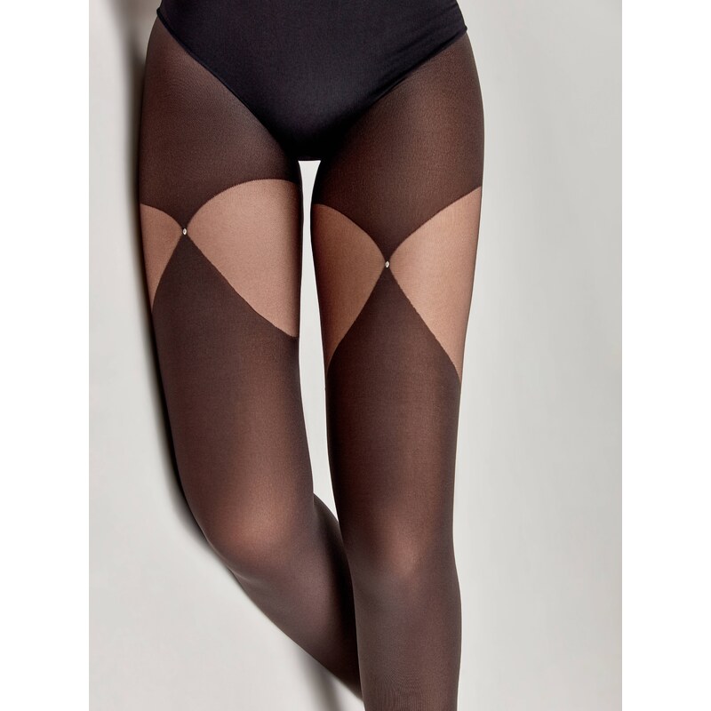 Conte Woman's Tights & Thigh High Socks Foxy Grafit