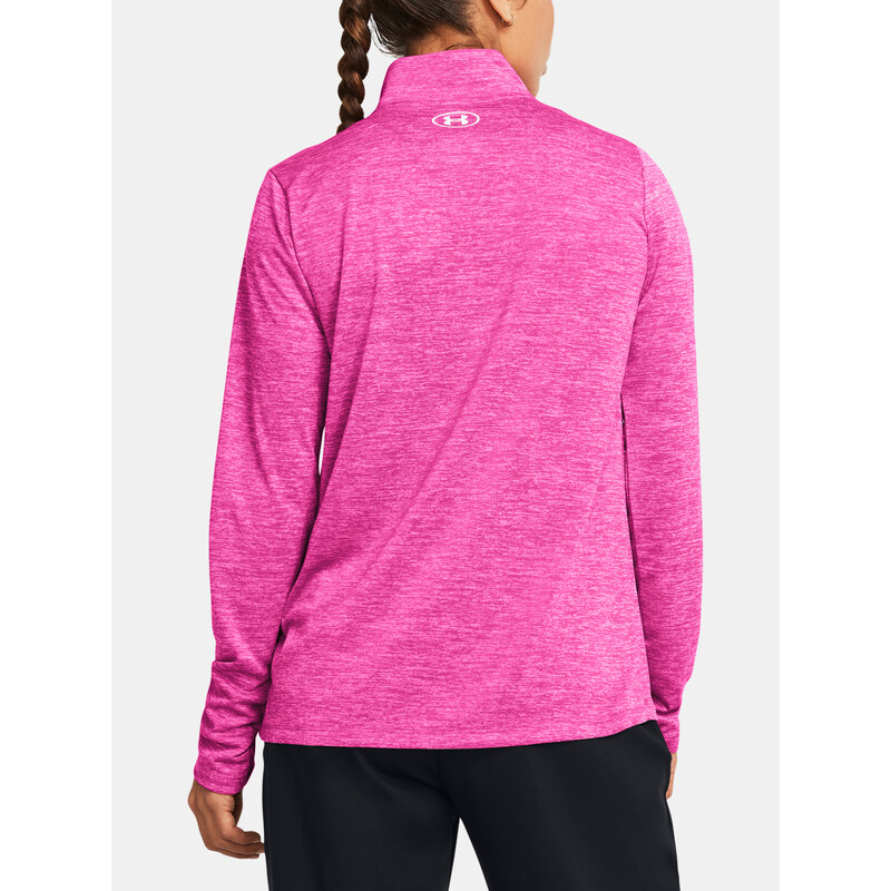 Under Armour Mikina Tech 1/2 Zip- Twist-PNK - Dámské