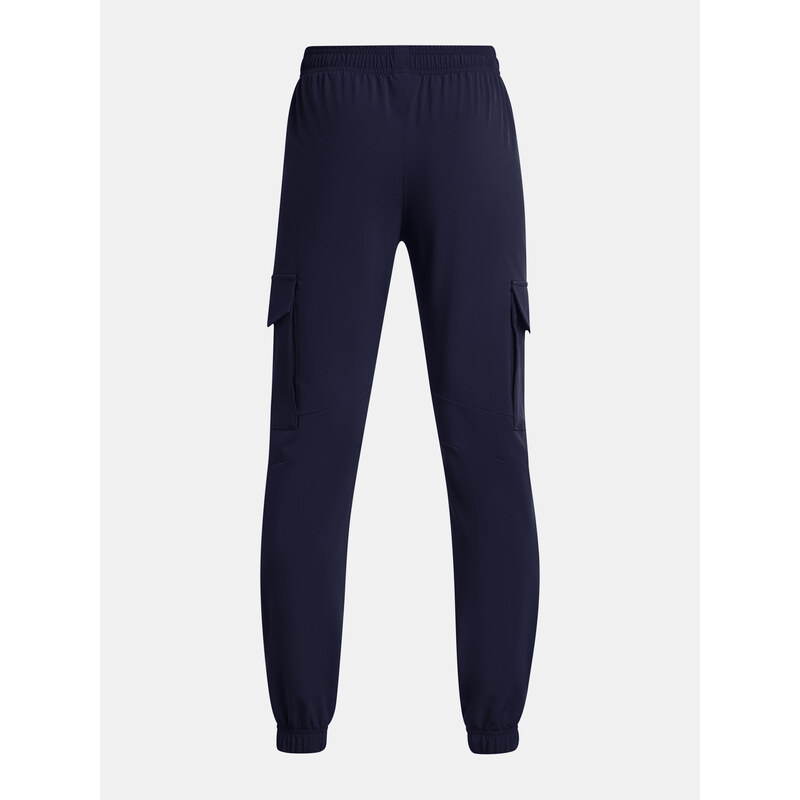 Under Armour Sportovní kalhoty UA Pennant Woven Cargo Pant-BLU - Kluci