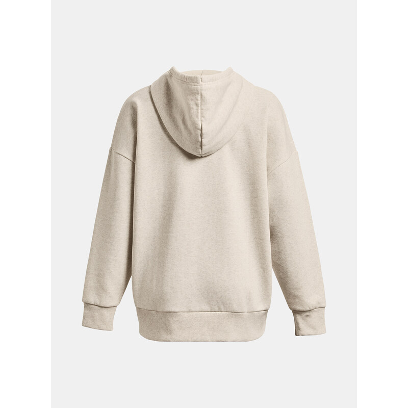 Under Armour Mikina UA Rival Fleece OS Hoodie-BRN - Dámské