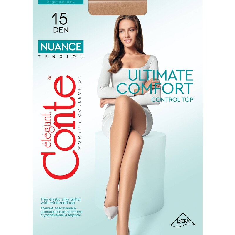 Conte Woman's Tights & Thigh High Socks Bronz