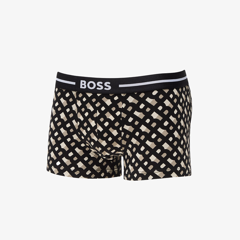 Boxerky Hugo Boss Bold Design Trunk 3-Pack Black/ White/ Beige