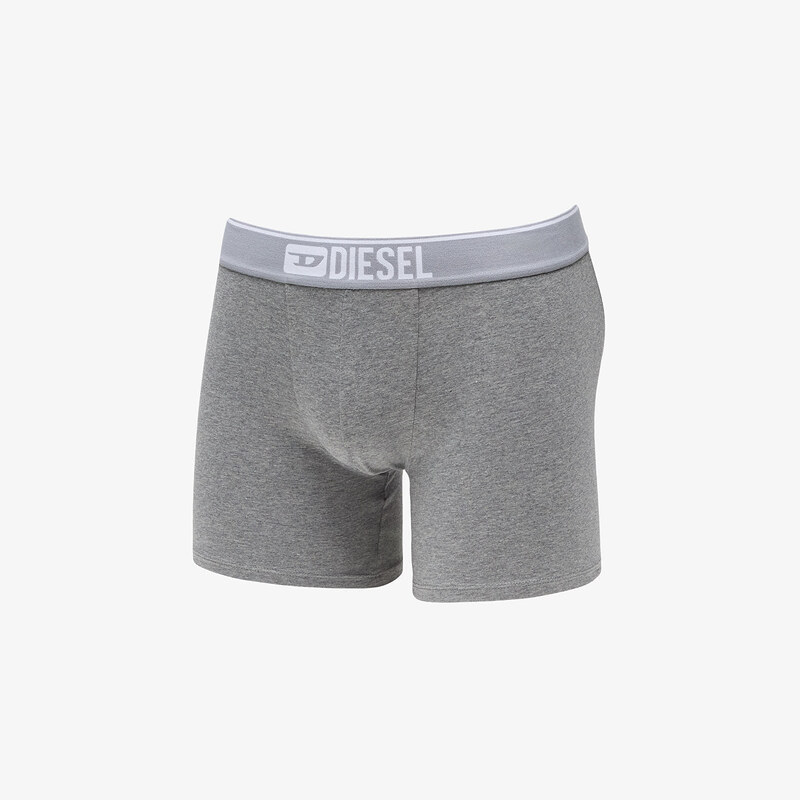 Boxerky Diesel Umbx-Sebastianthreepac Boxer Long 3-Pack Black/ Grey