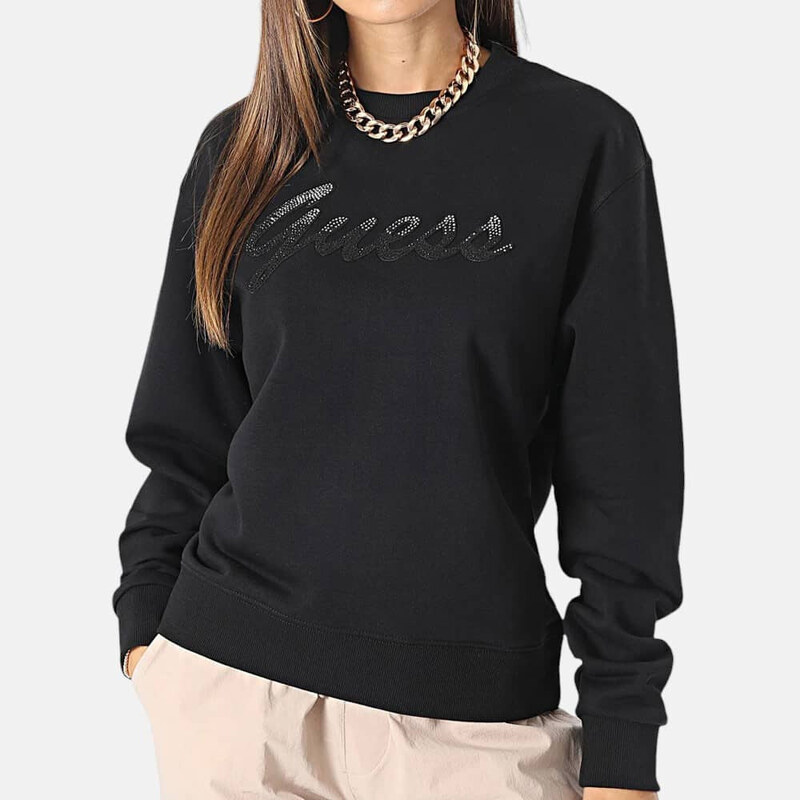 Dámská černá mikina Guess 55714