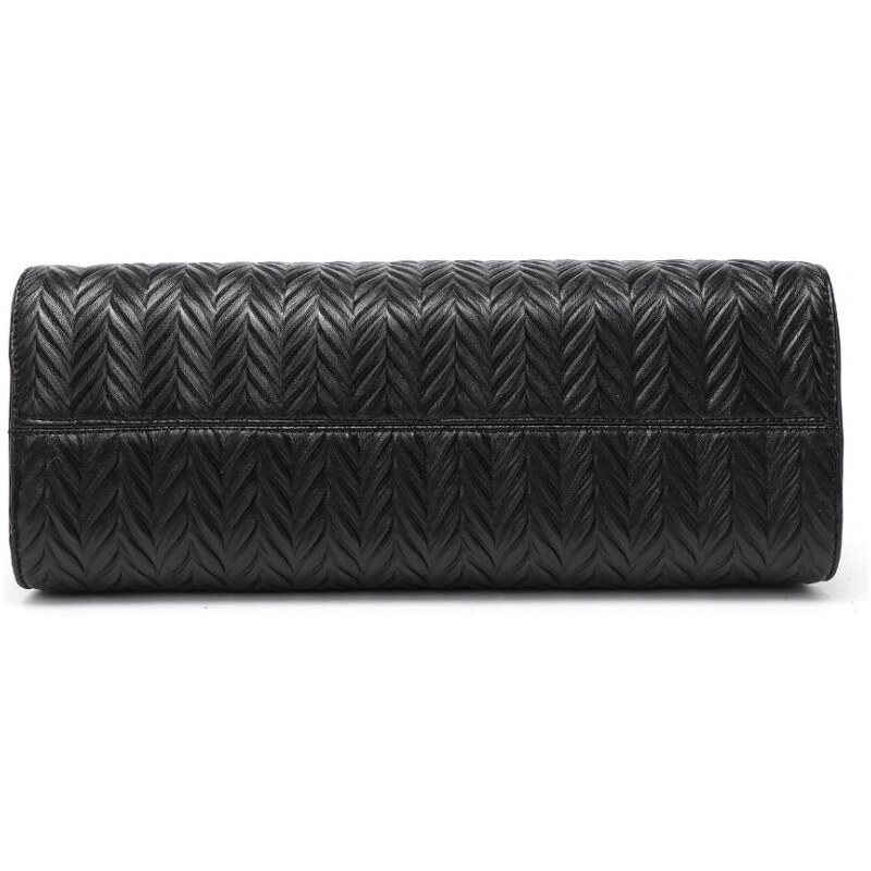 Miss Lulu Kabelka s pouzdrem Embossed Black